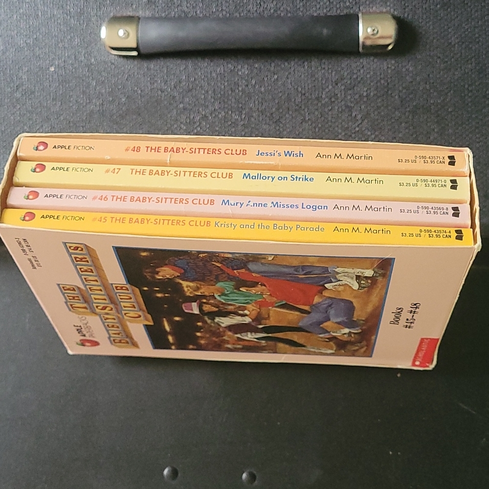 Vintage 1991 Baby-Sitters Club book set, #45-48